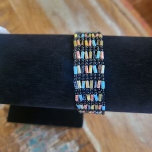 Multicolored Beaded Bracelet